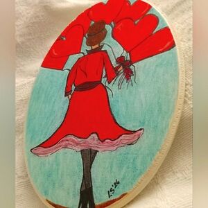 Red Balloon Theme Plaque/Sign